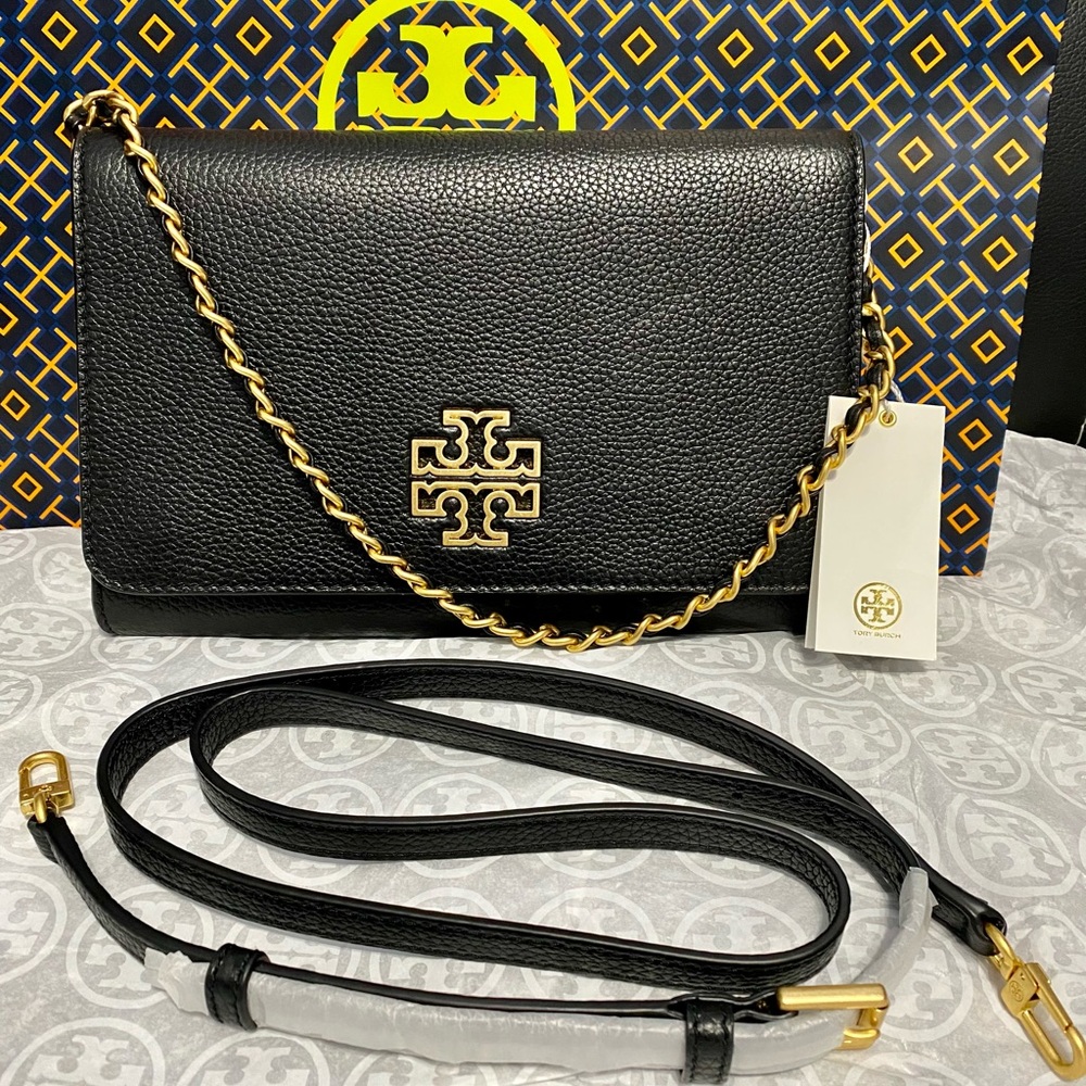 TORY BURCH britten clutch